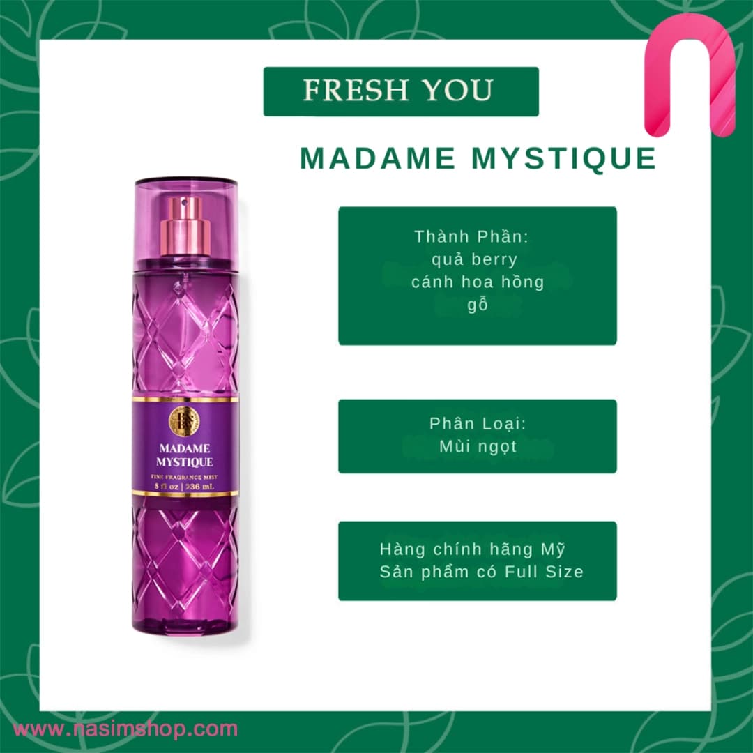 بادی میست Madame Mystique بث اند بادی ورکس — تصویر ۲