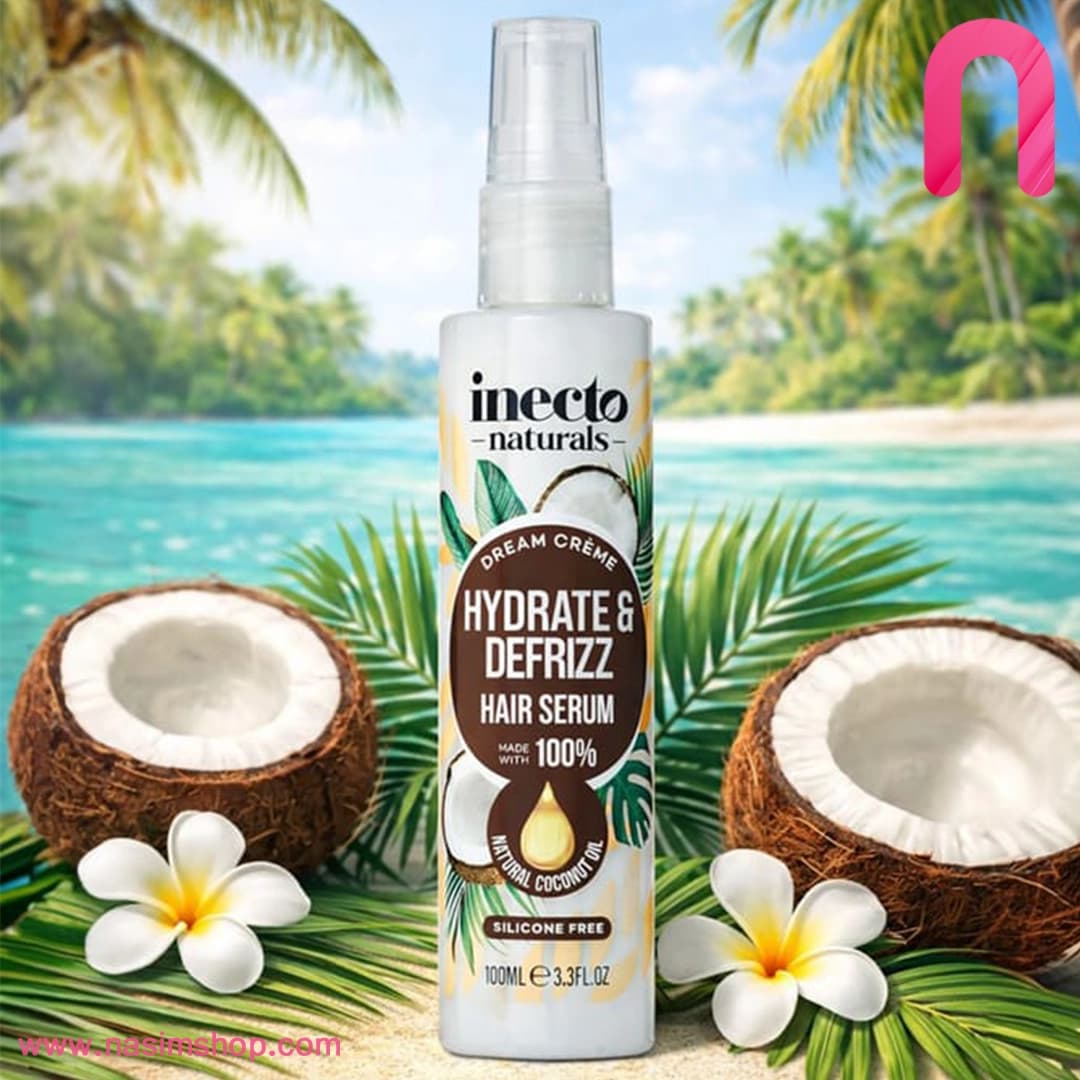 سرم مو نارگیل Hydrate & Defrizz اینکتو — تصویر ۲