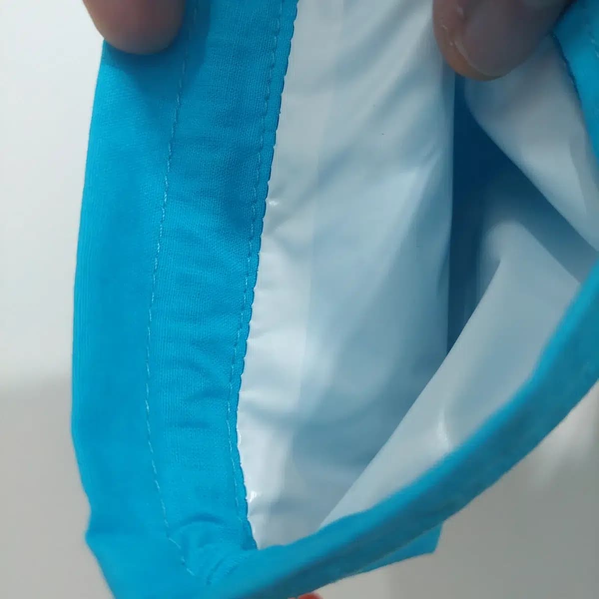کیسه لقمه پارچه ای دو لایه فریدا طرح بشقاب صبحانه (کیف غذا) — تصویر ۳