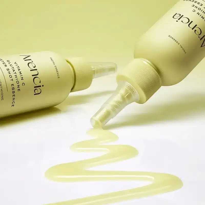 بوستر شات روشن‌ کننده و ضدلک ویتامین سی و گلوتاتیون آرنسیا Arencia مدل Vitamin C Glutathione Booster Shot Essence (95 میل) — تصویر ۳