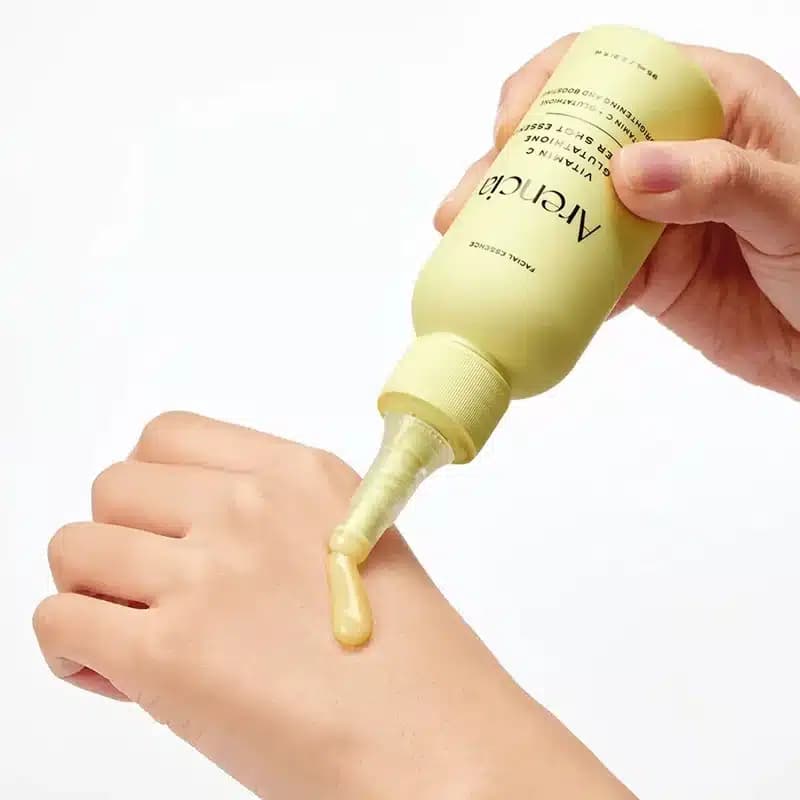 بوستر شات روشن‌ کننده و ضدلک ویتامین سی و گلوتاتیون آرنسیا Arencia مدل Vitamin C Glutathione Booster Shot Essence (95 میل) — تصویر ۲