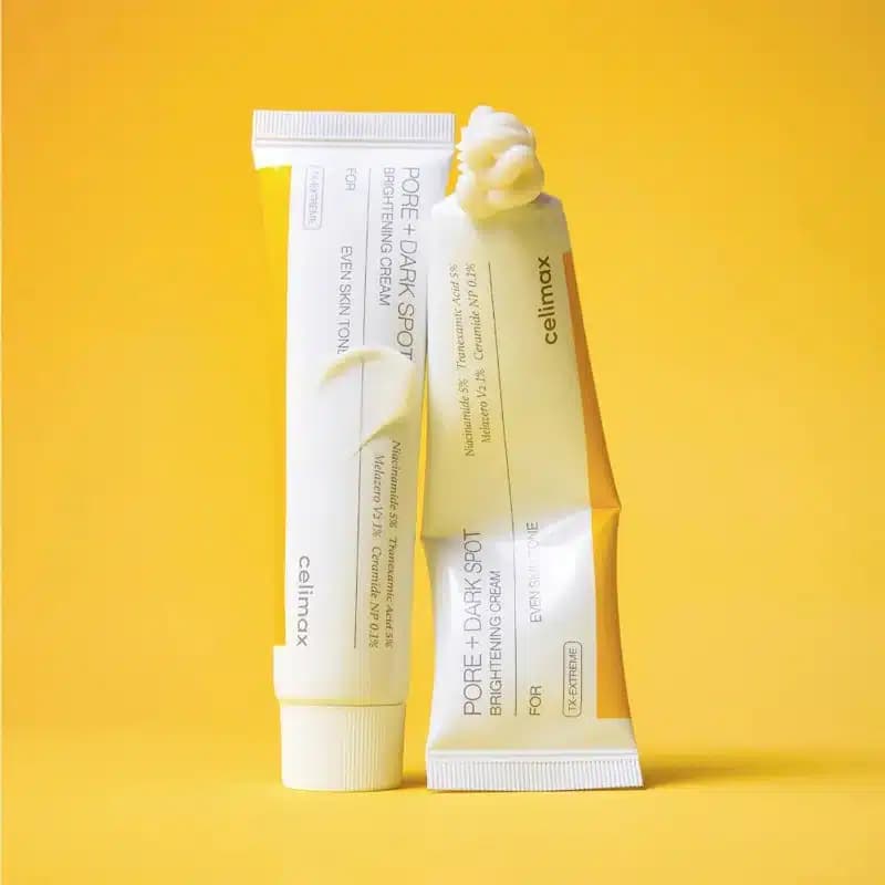 کرم روشن‌ کننده و ضدلک صورت سلیمکس Celimax مدل Pore + Dark Spot Brightening Cream (35 میل) — تصویر ۲