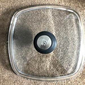 درب قابلمه و تابه اس کا کا مدل SKK Glass سایز 28 — تصویر ۵