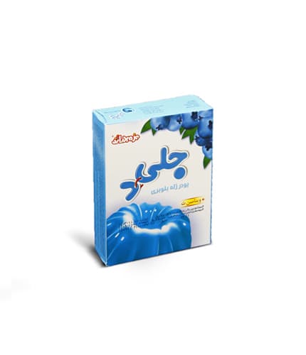 ژله بلوبری