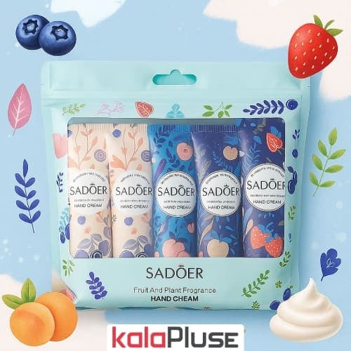 کرم 5 تایی SADOER با رایحه میوه و گیاه