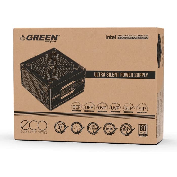 پاور GREEN مدل GP450A-ECO D