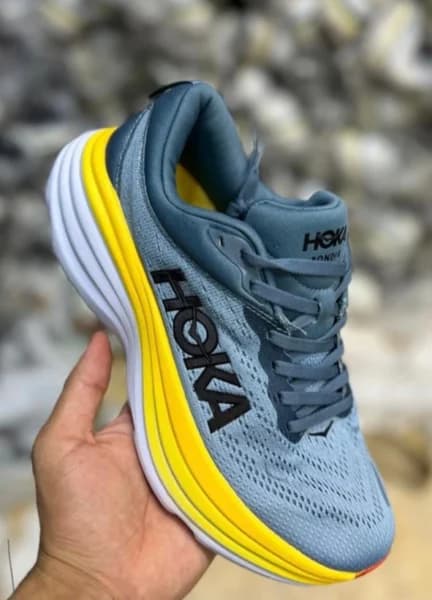 کفش هوکا باندی ۸ اصل ویتنام ست زن و مرد کیفیت مستر کوالیتی hoka bondi 8 — تصویر ۴