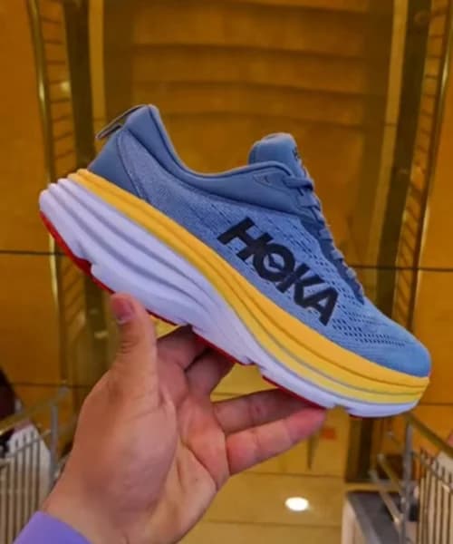 کفش هوکا باندی ۸ اصل ویتنام ست زن و مرد کیفیت مستر کوالیتی hoka bondi 8 — تصویر ۲