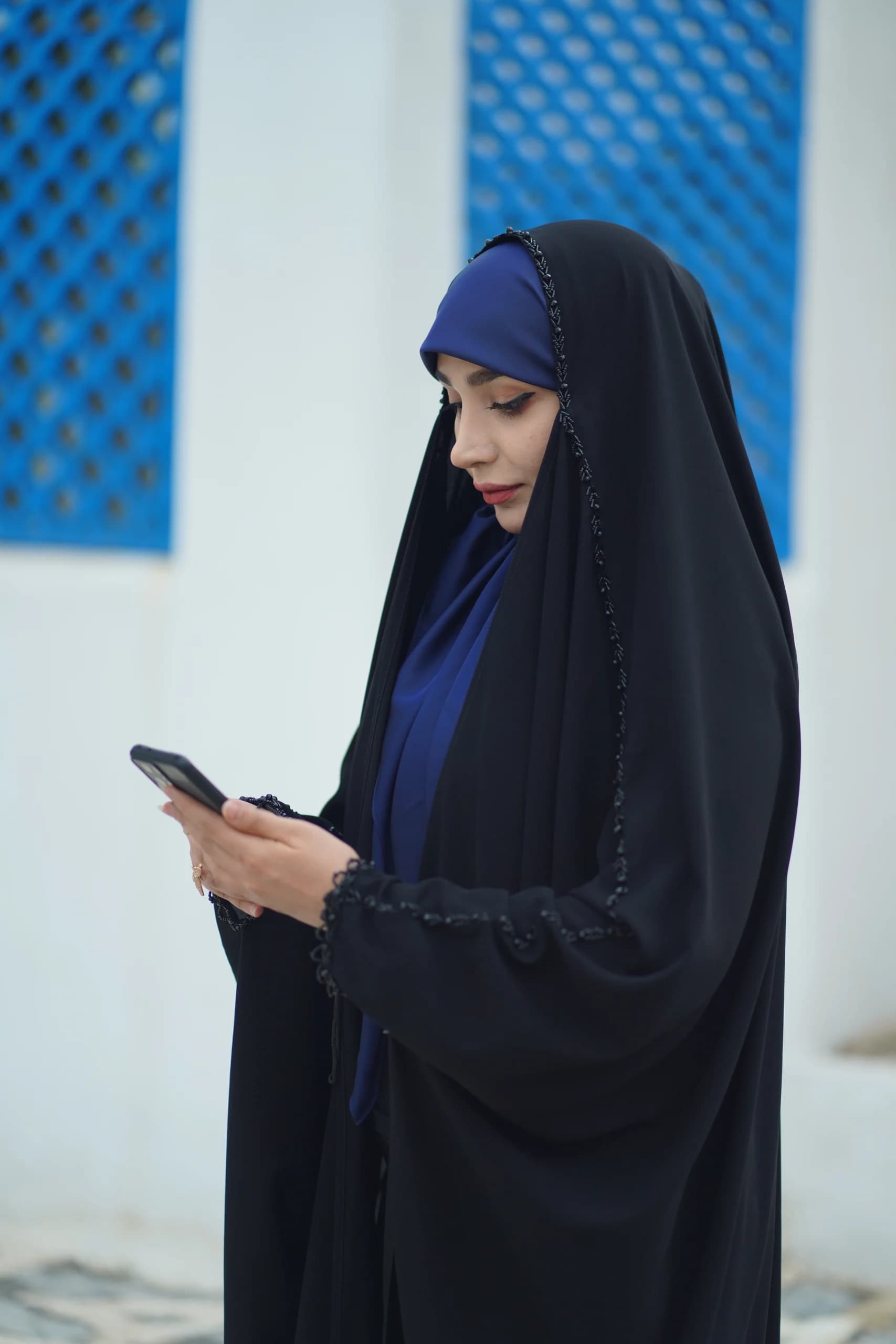 چادر جده سنگدوزی یکتا — تصویر ۴