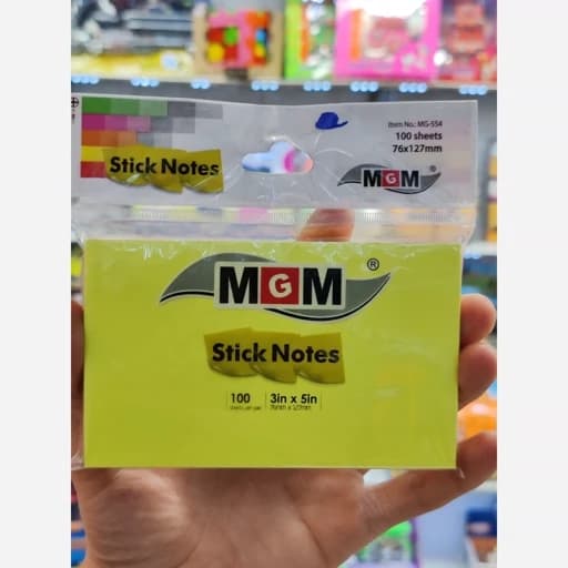 استیکر برچسبی Stick note وارداتی بدون خط مستطیل