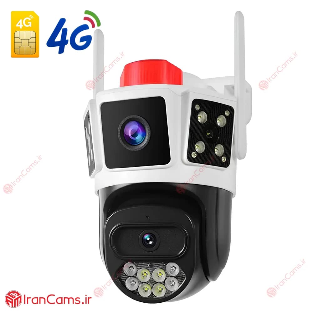 دوربین مینی اسپید دام بی سیم سیمکارتی دو لنز O-KAM Pro مدل SD17