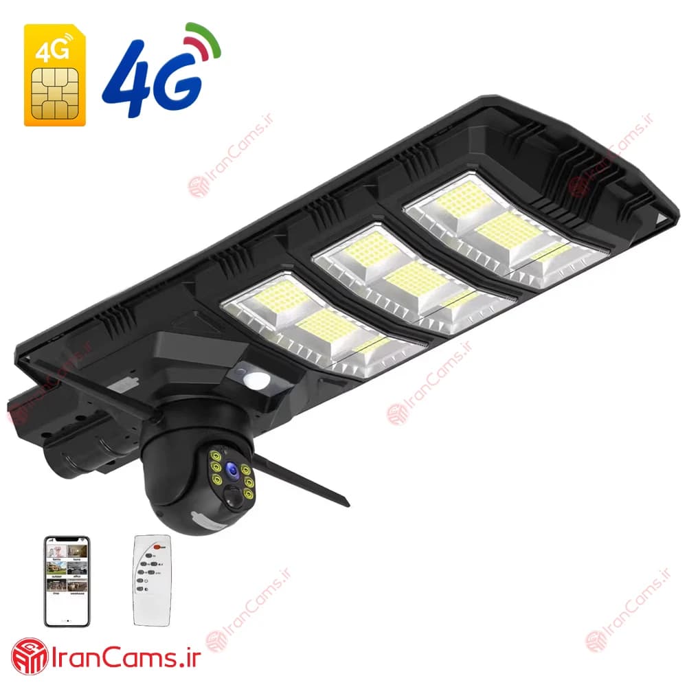 دوربین مینی اسپید دام خورشیدی سیمکارتی پروژکتور دار SPM-XA02
