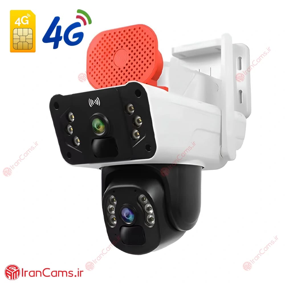 دوربین اسپید دام خورشیدی سیمکارتی دو لنز O-KAM Pro مدل TP33