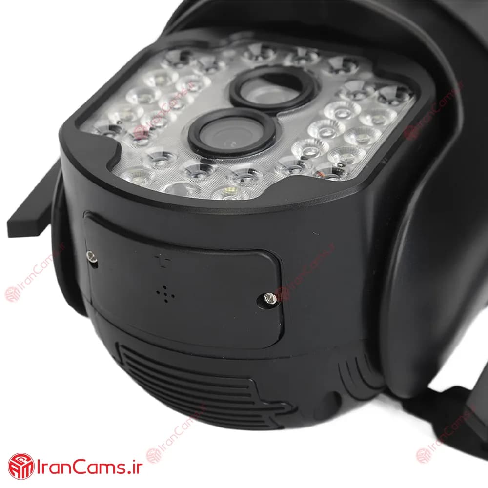 دوربین مینی اسپید دام بی سیم سیمکارتی دو لنز V380 مدل A28Y — تصویر ۲