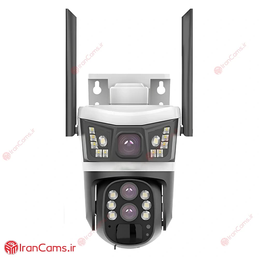 دوربین اسپید دام خورشیدی سیمکارتی سه لنز V380 مدل P10 — تصویر ۵