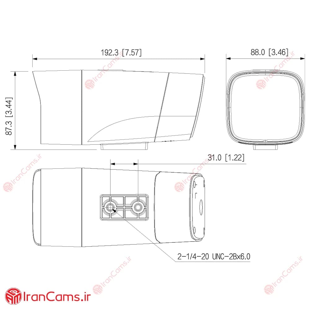 دوربین مداربسته سیم کارتی 2 مگاپیکسلی داهوا DH-IPC-HFW1239DTP-4G-IL — تصویر ۳