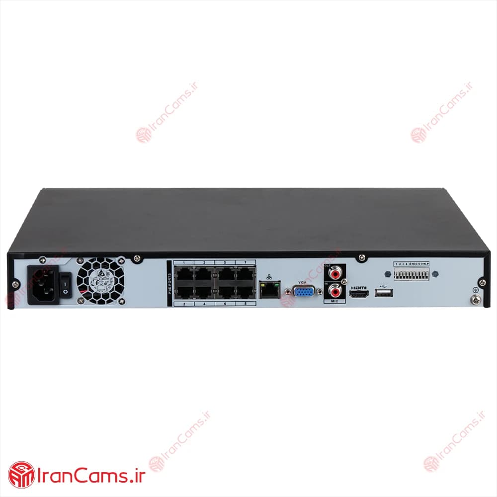 دستگاه ان وی آر تحت شبکه 8 کانال داهوا DHI-NVR4208-8P-4KS2/L — تصویر ۶