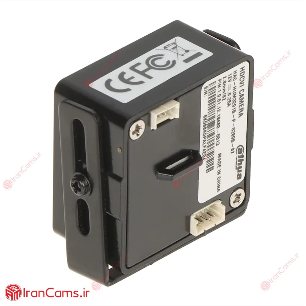 دوربین مداربسته پینهول 2 مگاپیکسلی داهوا DH-HAC-HUM3201BP-P — تصویر ۳
