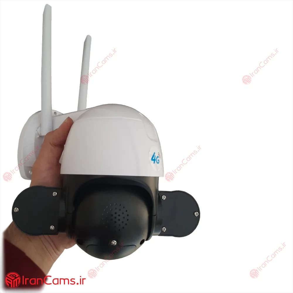 دوربین مینی اسپید دام بی سیم سیمکارتی دو گوش V380 مدل P35 — تصویر ۵