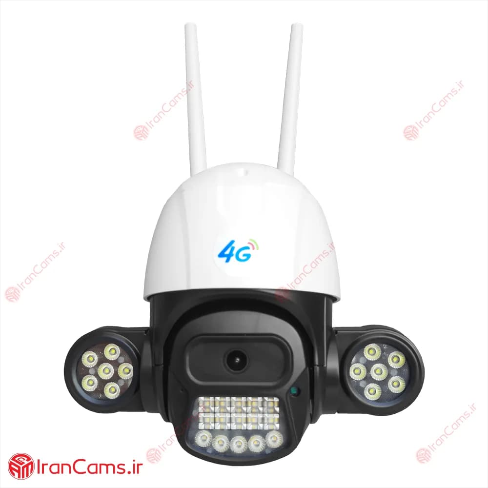 دوربین مینی اسپید دام بی سیم سیمکارتی دو گوش V380 مدل P35