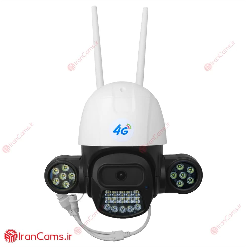 دوربین مینی اسپید دام بی سیم سیمکارتی دو گوش V380 مدل P35 — تصویر ۲