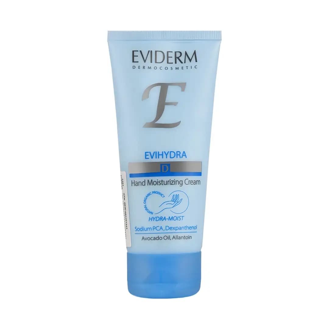 کرم مرطوب کننده و آبرسان دست اوی هیدرا اویدرم 75 میلی لیتر/Eviderm Evihydra Hand Moisturizing Cream 75 Ml