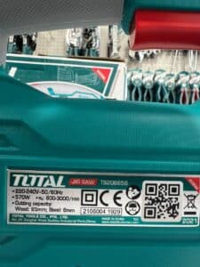 اره عمودبر توتال مدل TS206656 ظرفیت ۵۷۰ وات — تصویر ۳