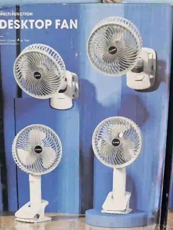 پنکه شارژی MULTI FUNCTION DESKTOP FAN — تصویر ۲