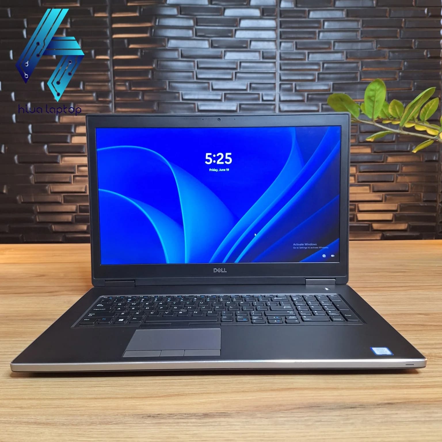 لپ تاپ استوک Dell Precision 7740 | Core i7-9850H | رم 32 گیگ | SSD 512GB | گرافیک AMD Radeon Pro WX3200 4GB | نمایشگر 17.3 اینچی — تصویر ۲