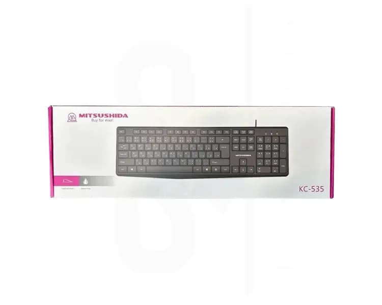کیبورد گیمینگ سیم دار بک لایت RGB برند P-net مدل KB.1100 — تصویر ۵