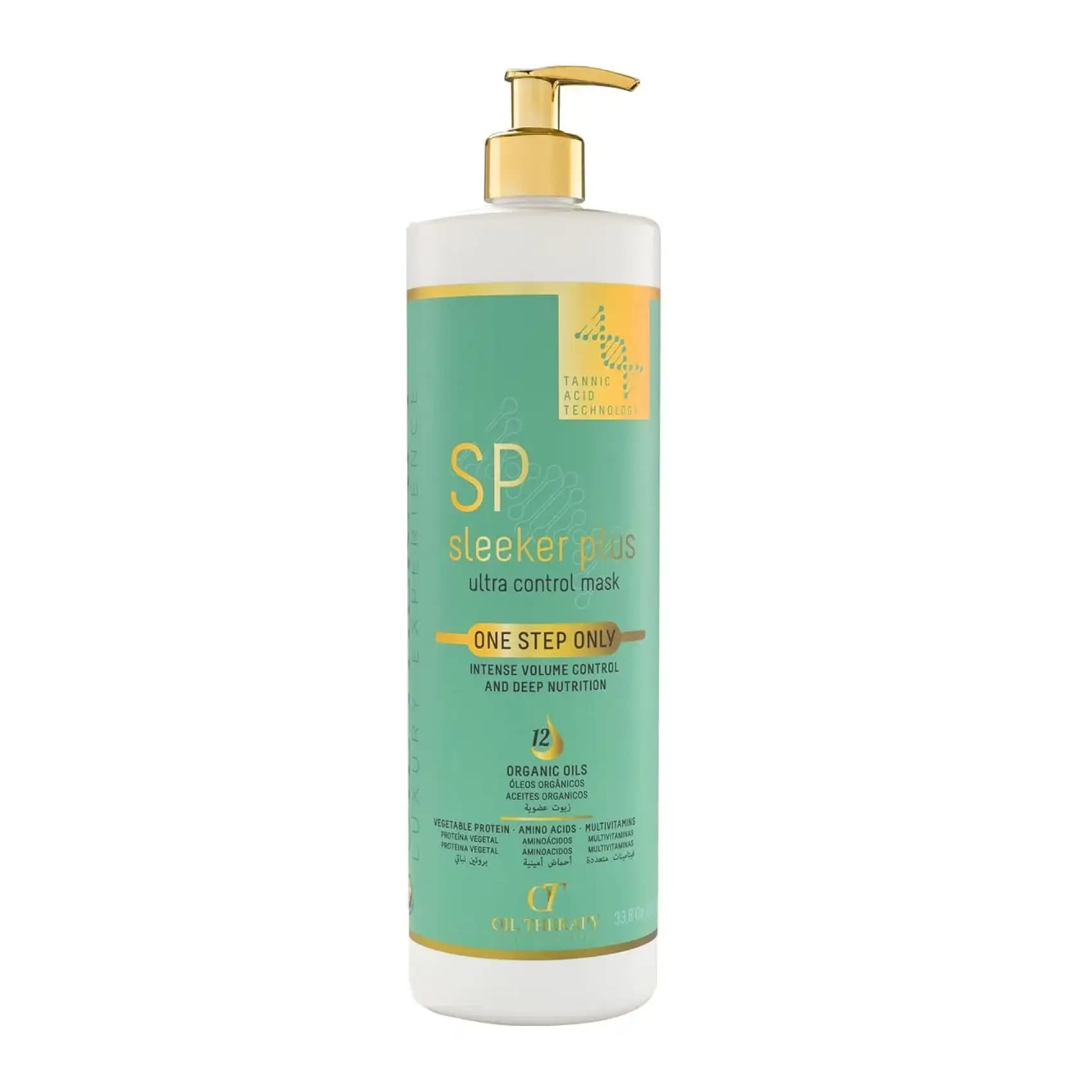 پروتئین و کراتین اس پی طلایی ۱۰۰۰ میل – SP Sleeker Plus Ultra Control Mask