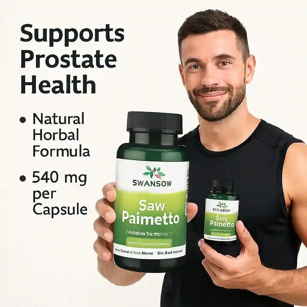 کپسول عصاره نخل اره سوانسون — تصویر ۴