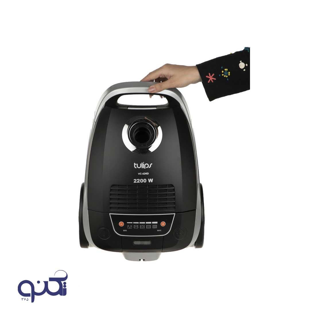 جاروبرقی تولیپس مدل VC-624D رنگ مشکی — تصویر ۱۰