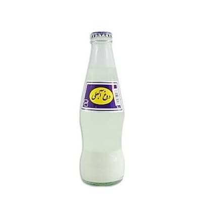 دوغ شیشه ای گازدار گرمادیده طعم دار بدون چربی آبعلی