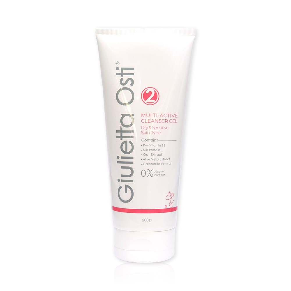 ژل شستشوی صورت پوست خشک جولیتا اُستی – 200ml