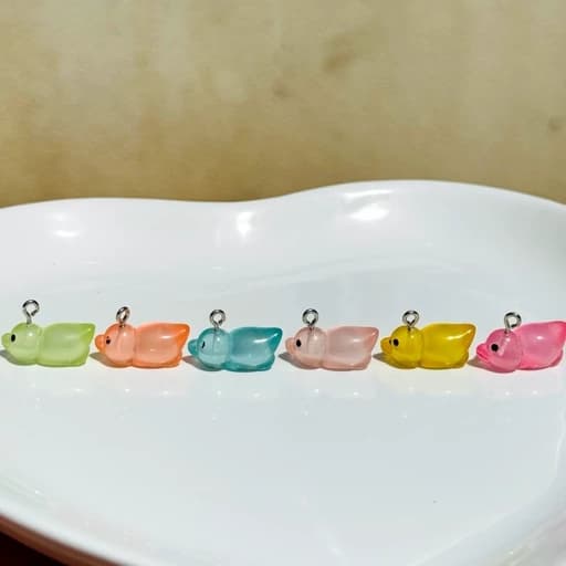 فینگیل جوجه اردک خسته شبتاب وارداتی اورجینال روداشبوردی شب تاب کوچولو مینی بند انگشتی فیگور مینی
