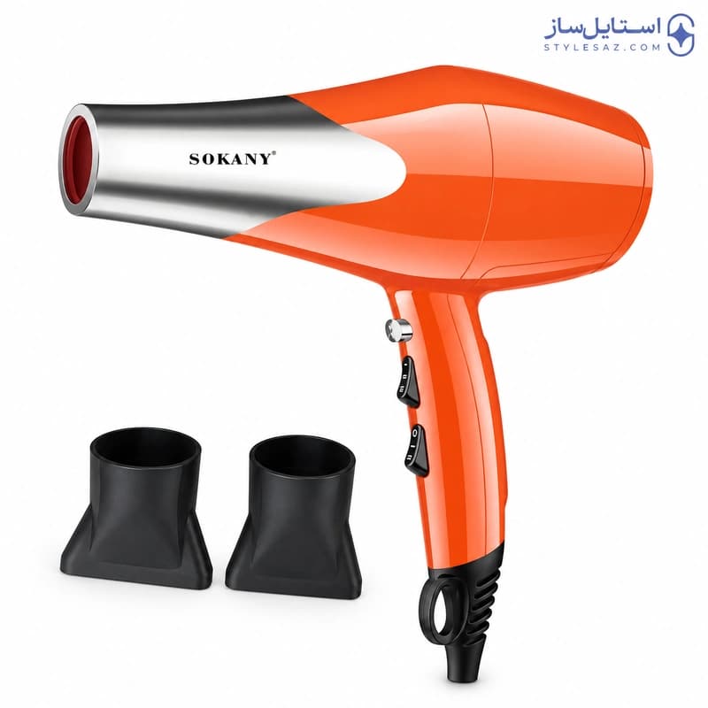 سشوار حرفه‌ای سوکانی مدل SK-14007 توان ۲۰۰۰ وات — تصویر ۲