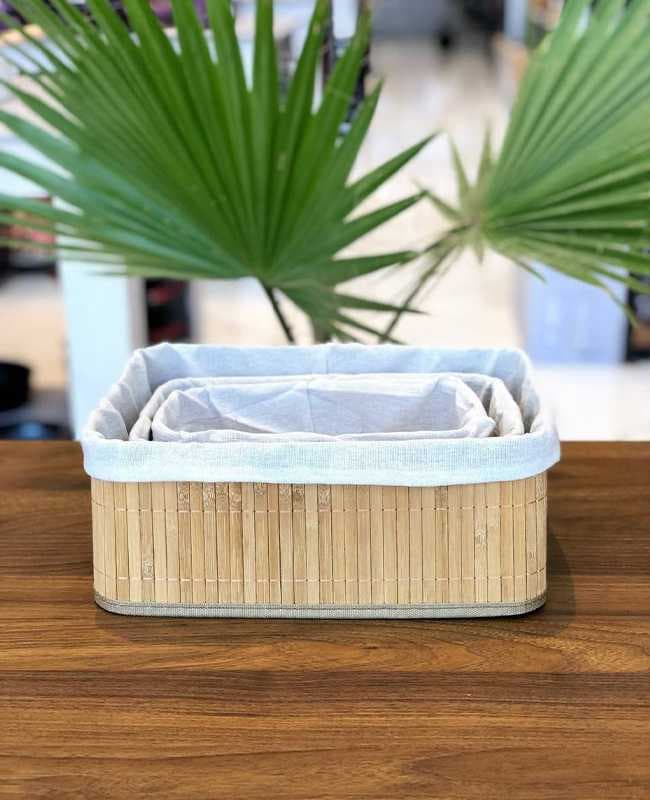 سبد نظم دهنده حصیری بامبو کدkit_4826 — تصویر ۲