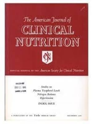 مجله The American Journal of Clinical Nutrition