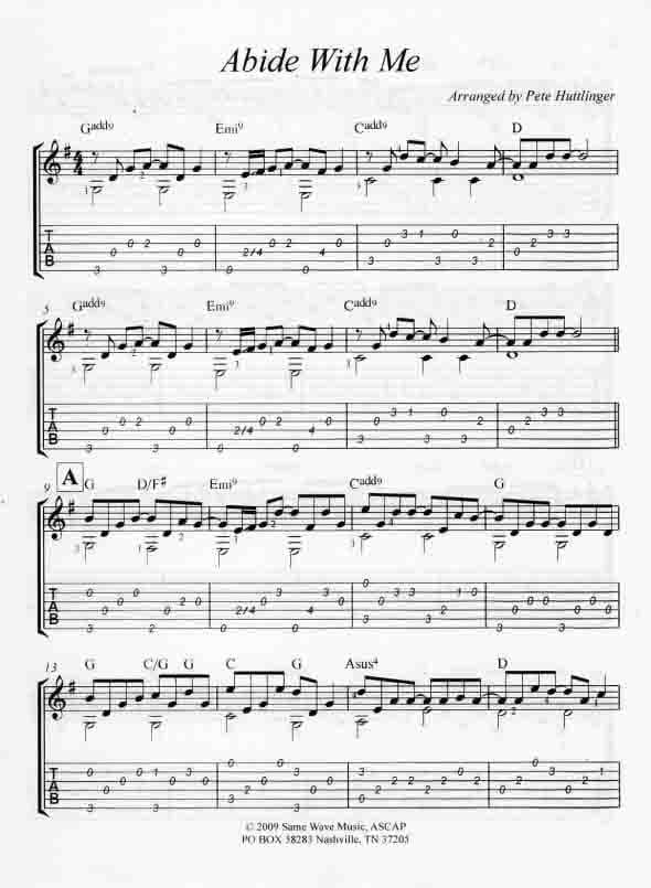 دانلود کتاب سرودها برای گیتار جلد ۲ | PDF + CD | Pete Huttlinger – Hymns For Guitar Vol 2 — تصویر ۳