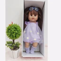 عروسک سیلیکونی 50 سانتی موزیکال مو کاشت — تصویر ۳