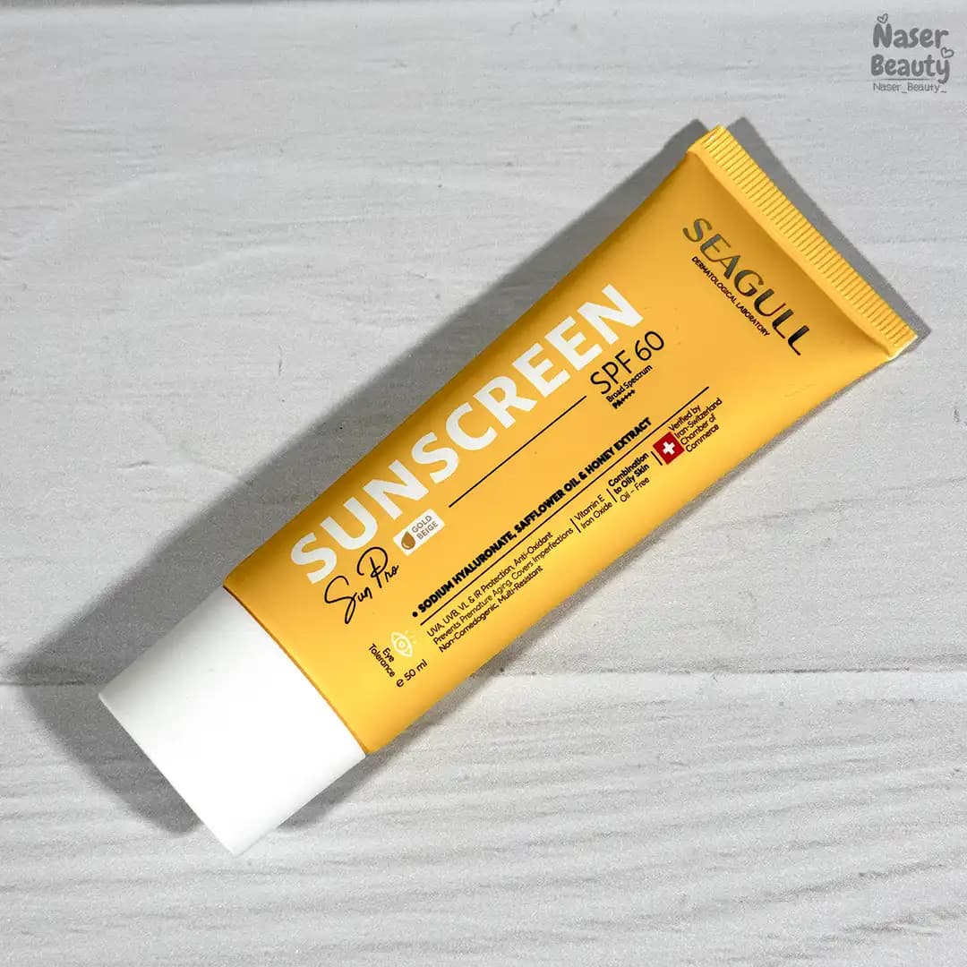ضد آفتاب رنگی سی گل با SPF60 مناسب پوست معمولی تا چرب — تصویر ۵