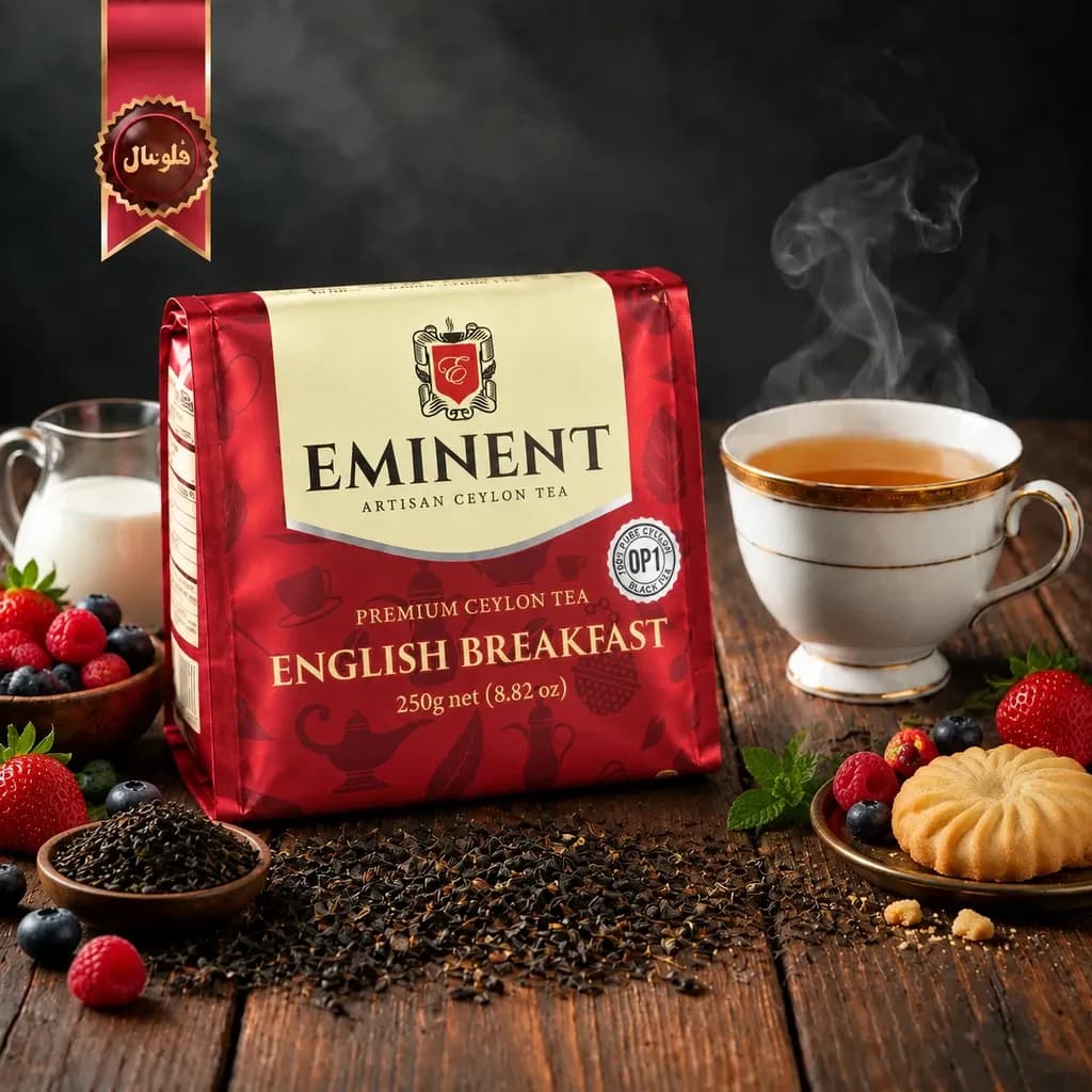 چای سیاه امیننت Eminent مدل صبحانه انگلیسی English Breakfast وزن 250 گرم (اورجینال) — تصویر ۲