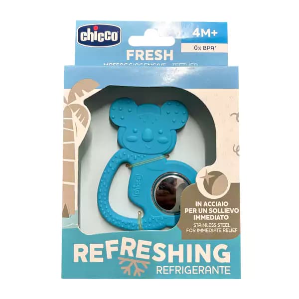 دندان گیر نوزاد طرح خرس برند chicco مدل Fresh
