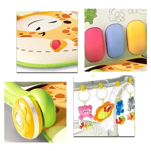 تشک بازی و واکر نوزاد برند toys کد 980 — تصویر ۲