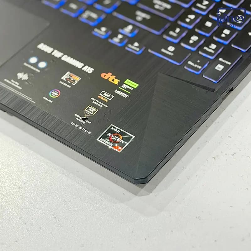لپ تاپ اپن باکس 15.6 اینچی ایسوس TUF Gaming A15 FA506NCR Ryzen 7 7445HS 16GB DDR5 512GB SSD RTX 3050 4GB FHD IPS 144Hz — تصویر ۴