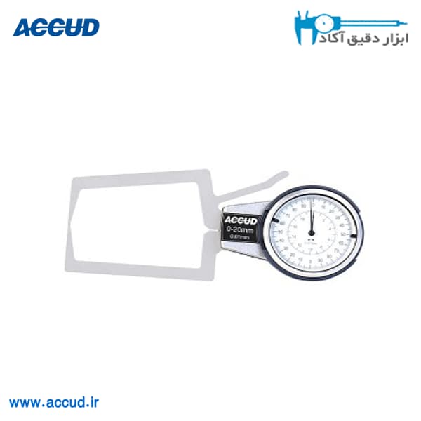 ضخامت سنج عقربه ای 40-20 میلی متر Accud (اکود با گارانتی شرکتی) مدل 423-040-11