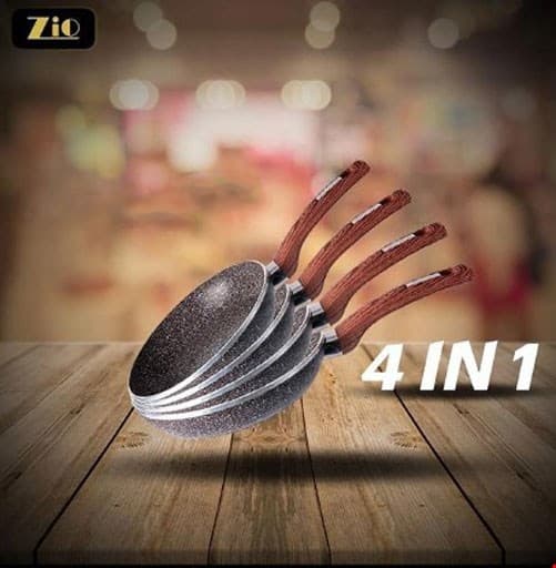 سرویس ماهیتابه زیو مدل Z-8125 در 3رنگ — تصویر ۶