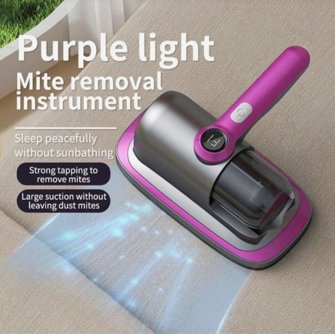 جارو دستی شارژی چند کاره برند Vacuum mite remover ‏ — تصویر ۳