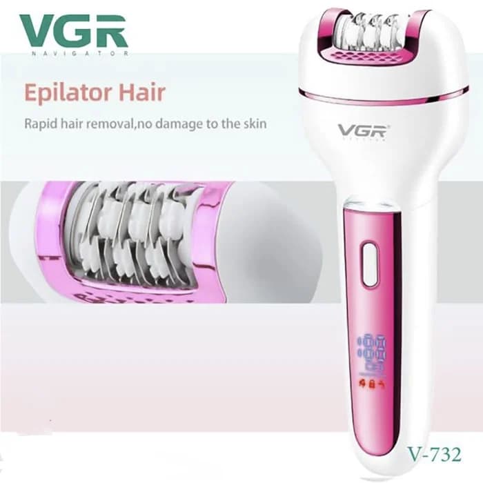اپیلاتور سه کاره وی جی آر مدل V-732 ‏ — تصویر ۴